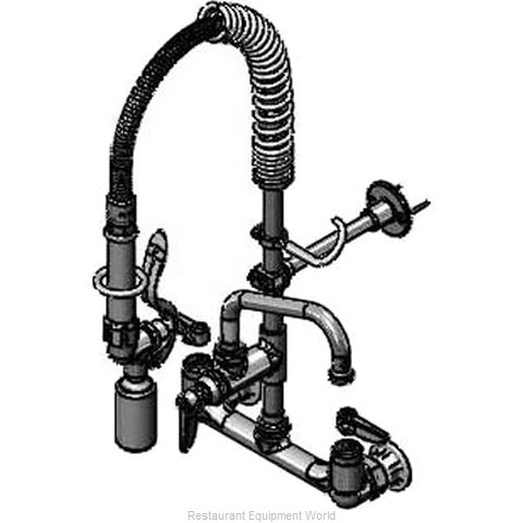 TS Brass MPY-8WLN-06 Pre-Rinse Faucet Assembly, Mini