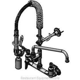 TS Brass MPY-8WLN-12 Pre-Rinse Faucet Assembly, Mini