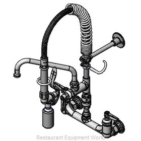 TS Brass MPY-8WLV-08-CR Pre-Rinse Faucet Assembly, Mini