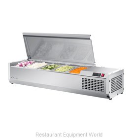 Turbo Air CTST-1200-N Refrigerated Countertop Pan Rail