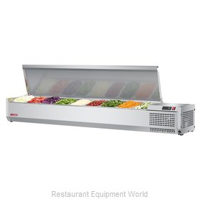 Turbo Air CTST-1800-N Refrigerated Countertop Pan Rail