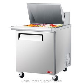 Turbo Air EST-28-12-N6-V Refrigerated Counter, Mega Top Sandwich / Salad Unit