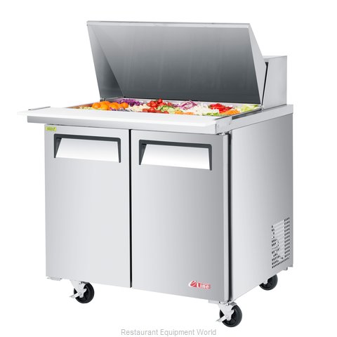 Turbo Air EST-36-15-N6-V Refrigerated Counter, Mega Top Sandwich / Salad Unit