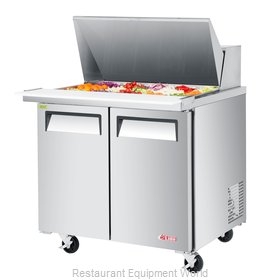 Turbo Air EST-36-15-N6 Refrigerated Counter, Mega Top Sandwich / Salad Unit
