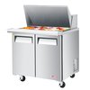 Turbo Air EST-36-15-N6 Refrigerated Counter, Mega Top Sandwich / Salad Unit