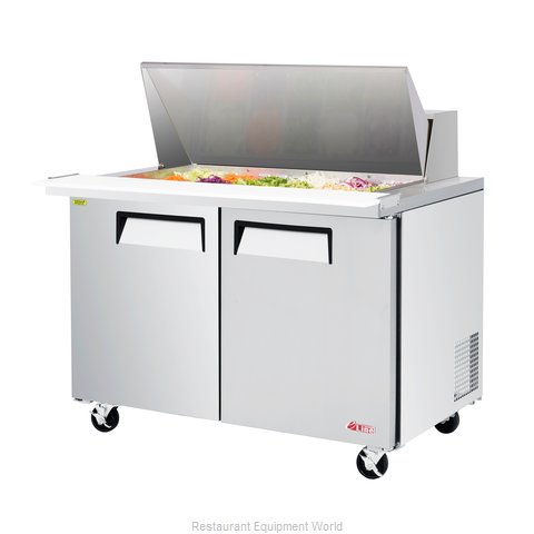 Turbo Air EST-48-18-N Refrigerated Counter, Mega Top Sandwich / Salad Unit