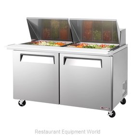 Turbo Air EST-60-24-N-V Refrigerated Counter, Mega Top Sandwich / Salad Unit