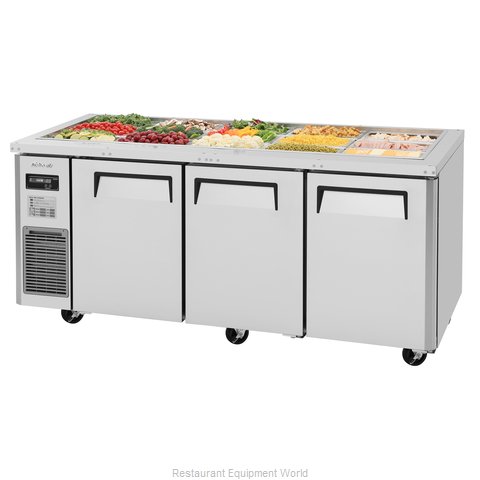 Turbo Air JBT-72-N Refrigerated Counter, Sandwich / Salad Top (Magnified)