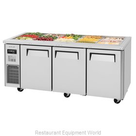 Turbo Air JBT-72-N Refrigerated Counter, Sandwich / Salad Top