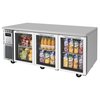 Refrigerador, Bajo Encimera, Vertical
 <br><span class=fgrey12>(Turbo Air JUR-72-G-N Refrigerator, Undercounter, Reach-In)</span>