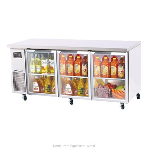 Turbo Air JUR-72-G Refrigerator, Undercounter, Reach-In