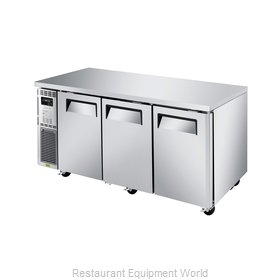 Turbo Air JUR-72S-N6 Refrigerator, Undercounter, Reach-In