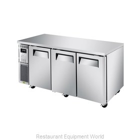 Turbo Air JURF-72-N Refrigerator Freezer, Undercounter, Reach-In