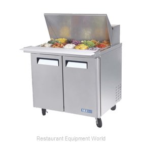 Turbo Air MST-36-15-N6 Refrigerated Counter, Mega Top Sandwich / Salad Unit