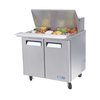 Encimera Refrigerada, Superficie Unidad para Emparedados
 <br><span class=fgrey12>(Turbo Air MST-36-15-N6 Refrigerated Counter, Mega Top Sandwich / Salad Unit)</span>