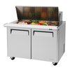 Encimera Refrigerada, Superficie Unidad para Emparedados
 <br><span class=fgrey12>(Turbo Air MST-48-18-N Refrigerated Counter, Mega Top Sandwich / Salad Unit)</span>