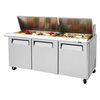 Encimera Refrigerada, Superficie Unidad para Emparedados
 <br><span class=fgrey12>(Turbo Air MST-72-30-N Refrigerated Counter, Mega Top Sandwich / Salad Unit)</span>