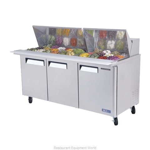 Turbo Air MST-72-30 Refrigerated Counter, Mega Top Sandwich / Salad Unit