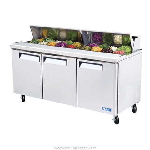 Turbo Air MST-72 Refrigerated Counter, Sandwich / Salad Top
