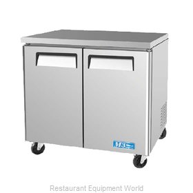 Turbo Air MUF-36-N Freezer, Undercounter, Reach-In