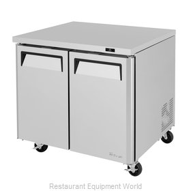 Turbo Air MUR-36-N6 Refrigerator, Undercounter, Reach-In