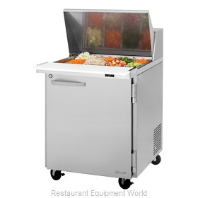 Turbo Air PST-28-12-N(-L) Refrigerated Counter, Mega Top Sandwich / Salad Unit