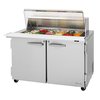 Encimera Refrigerada, Superficie Unidad para Emparedados
 <br><span class=fgrey12>(Turbo Air PST-48-18-N-CL Refrigerated Counter, Mega Top Sandwich / Salad Unit)</span>