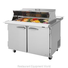 Turbo Air PST-48-18-N-DS Refrigerated Counter, Mega Top Sandwich / Salad Unit