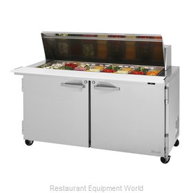 Turbo Air PST-60-24-N Refrigerated Counter, Mega Top Sandwich / Salad Unit