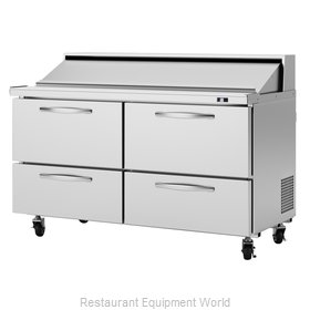 Turbo Air PST-60-D4-N Refrigerated Counter, Sandwich / Salad Unit