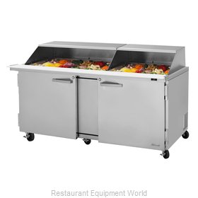 Turbo Air PST-72-30-N-SL Refrigerated Counter, Mega Top Sandwich / Salad Unit