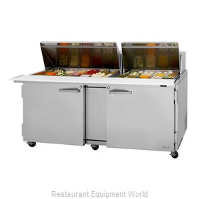 Turbo Air PST-72-30-N Refrigerated Counter, Mega Top Sandwich / Salad Unit
