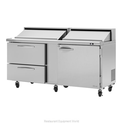 Turbo Air PST-72-D2R-N Refrigerated Counter, Sandwich / Salad Unit