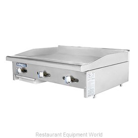 Turbo Air TAMG-36 Griddle, Gas, Countertop