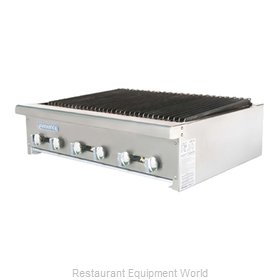 Turbo Air TARB-36 Charbroiler, Gas, Countertop