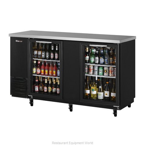 Turbo Air TBB-24-60SG-N Back Bar Cabinet, Refrigerated (Magnified)