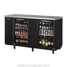 Turbo Air TBB-24-60SG-N Back Bar Cabinet, Refrigerated