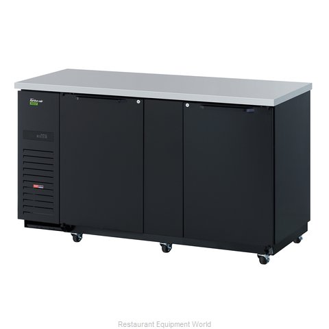 Turbo Air TBB-3SBD-N6 Back Bar Cabinet, Refrigerated