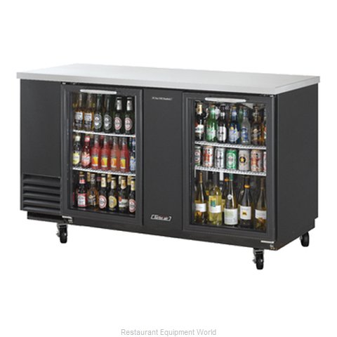 Turbo Air TBB-3SG Back Bar Cabinet, Refrigerated (Magnified)