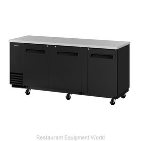 Turbo Air TBB-4SB-N Back Bar Cabinet, Refrigerated