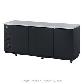 Turbo Air TBB-4SBD-N Back Bar Cabinet, Refrigerated