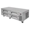 Base Refrigerada, con Encimera, para Planchas
 <br><span class=fgrey12>(Turbo Air TCBE-72SDR-N Equipment Stand, Refrigerated Base)</span>