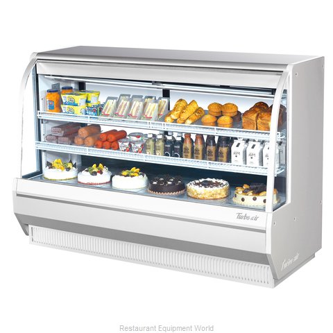 Turbo Air TCDD-72H-W(B)-N Display Case, Refrigerated Deli