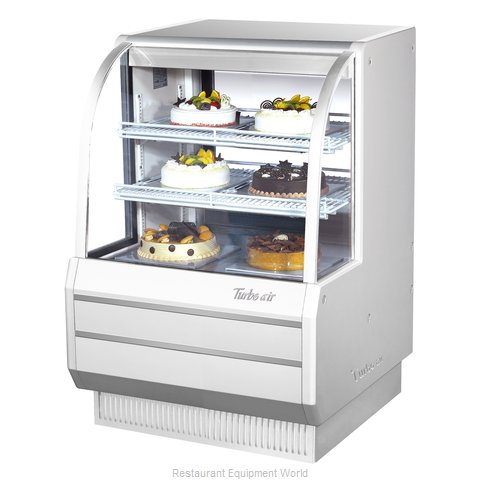 Turbo Air TCGB-36-W(B)-N Display Case, Refrigerated Bakery