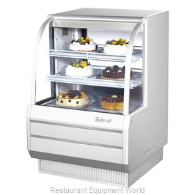 Turbo Air TCGB-36-W(B)-N Display Case, Refrigerated Bakery