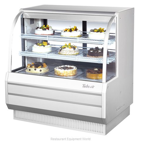 Turbo Air TCGB-48-W(B)-N Display Case, Refrigerated Bakery