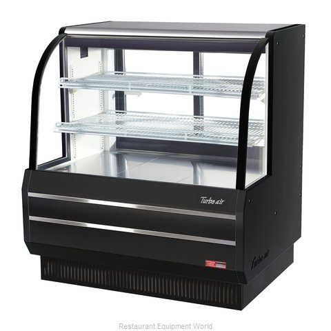 Turbo Air TCGB-48DR-W(B) Display Case, Non-Refrigerated Bakery