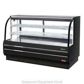 Turbo Air TCGB-72DR-W(B) Display Case, Non-Refrigerated Bakery