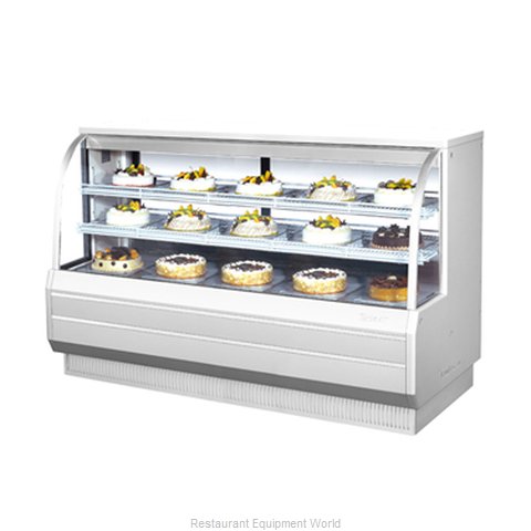 Turbo Air TCGB-72DR-W(R) Display Case, Non-Refrigerated Bakery