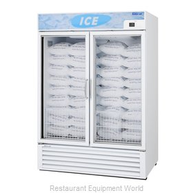 Turbo Air TGIM-49W-N Merchandiser, Bagged Ice